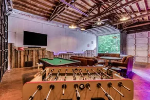 Dog-friendly creekside home with entertainment barn private hot tub & firepit - Image 5