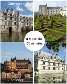 Panoramic view, Cher · Terrace · 6 people · Tours - Image 2