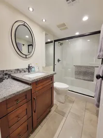 Swanky Condo | Stylish Dark Decor | Heated Pool - Image 3