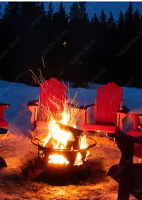 A Scandinavian Log Cabin @ The River’s Edge! Views - Image 3
