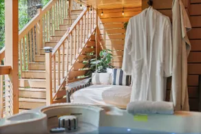 Cabin with Hot Tub, Fire Pit, Dog Park - Image 5