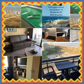 De Panne studio with sea view and heated swimming pool - Image 5