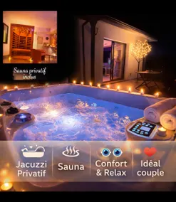 Relaxation & Jacuzzi Cocooning Sauna near the ocean - Image 4