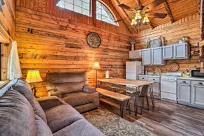 Broken Bow Log Cabin w/ Fire Pit, Pond, & Deck! - Image 4