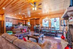 Spacious Hochatown Cabin | Fishing Pond + Hot tub - Image 5