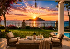 Aegean Sunset Villa | Heated Pool & Sandy Beach - Image 4