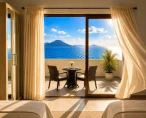 Aegean Sunset Villa | Heated Pool & Sandy Beach - Image 5