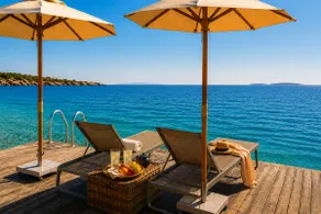 Seafront Estate with Private Pier, Pool & Hammam - Image 4