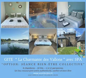 Eco-Gîte 3-10pers ”La Charmante des Vallons” with SPA - Image 3