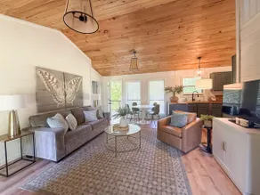 A Modern Retreat in the Woods with Firepit - Image 3
