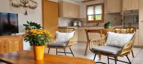Cozy chalet apartment with magnificent mountain views - Image 2