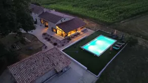 230 m² cottage, heated pool, brazier - Image 2