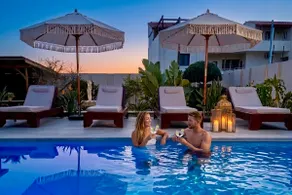Villa Olia Heated Pool 95m Walk to Sandy Beach - Image 4