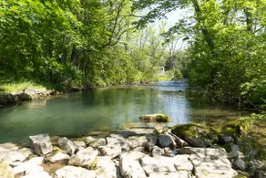 ”Close to Stadium! Hot Tub, Private Creek, Views!” - Image 3