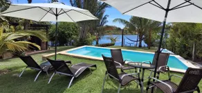 House with private pool between the lagoon and the sea. - Image 2
