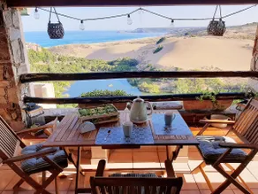 Casa Ester, terrace overlooking the sea and sand dunes. - Image 2