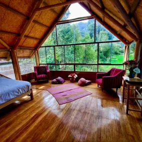 Andean Retreat with Pool and Glacier & River Views - Image 2