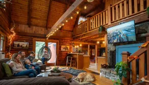 Cozy Log Cabin- W Fireplace - Image 5