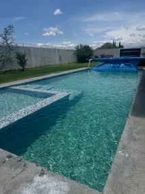 Casa Blanca Atlixco Heated pool Barbecue grill - Image 5