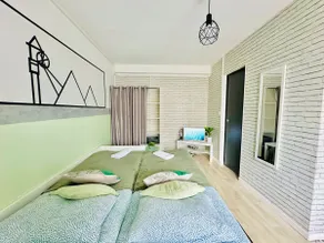 Twin terraces, studio for 2 people, city center - Image 4