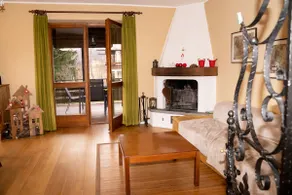 Chalet 120sqm • View of Cermis • Garden and Fireplace - Image 5