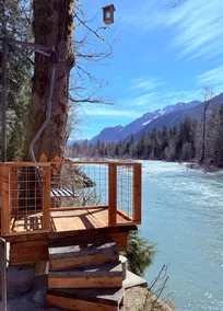 Hot Tub Sauna AC Riverfront Escape Recharge Chalet - Image 5