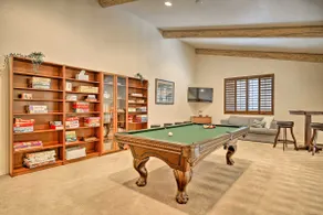 Deck & Game Room: Spacious Pinetop Cabin! - Image 2
