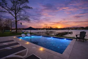 Luxury Lakefront Chalet W/Pool, Hot Tub & Beach - Image 2