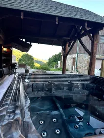 Log Cabin with Hot Tub & Views - Image 2