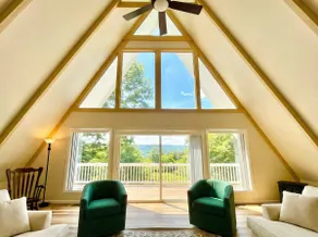 Watkins Glen A-Frame | Sleeps 10 | Fire Pit + Deck - Image 2
