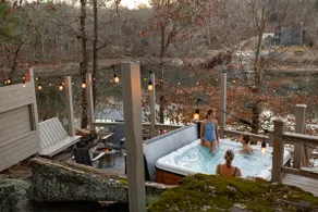 Water's edge, gated community, private dock with toys, community pool, hot tub - Image 5