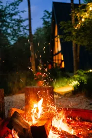 Off-Grid Cabin with Wood Fired Hot Tub. 4 Kayaks - Image 4