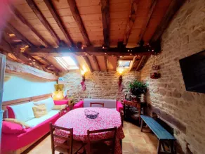 The yellow cottage, made of stone and wood - Image 2