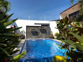 Heated pool with waterfall and barbecue - Image 2