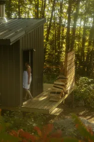 Beautiful Maine Cabin 5 • Wood Fired Cedar Sauna - Image 4
