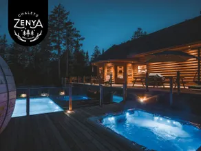 Luxury Cabin with Private Hot Tub, Sauna & Pool - Image 2