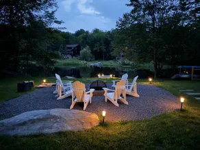 The Badger Den Lake House: Dock, Kayaks, Firepit - Image 4