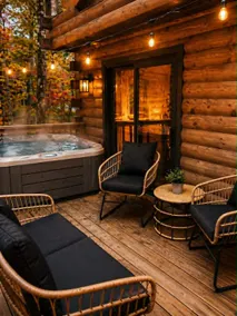 Epic Mtn Getaway | Log Cabin w/HotTub Near Slopes - Image 5