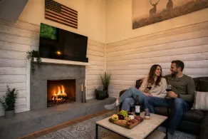7BR Mountain Cabin Escape Hot Tub Near Slopes - Image 3