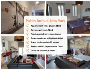 24-hour digicode entry - New York - Terrace - Parking - Image 2