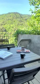 Air-conditioned cottage in the Cévennes with a view of the valley - Image 4