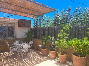 250 metres from the sea a tiny independent house with a yard full of flowers! - Image 2