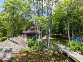 Lakes End Log Cabin on Lake Wicwas! - Image 2