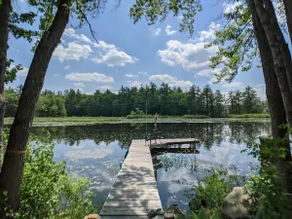 Lakes End Log Cabin on Lake Wicwas! - Image 4