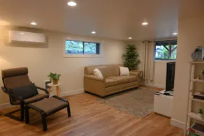 Adorable basement with a private patio. - Image 5