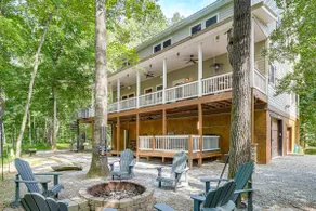 Riverfront Lake Lure Lodge w/ Fire Pit & Hot Tub! - Image 2