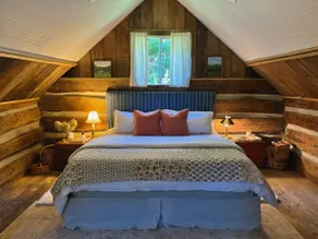 Historic Appalachian Log Cabin on 22 Idyllic Acres - Image 2