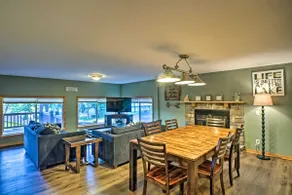 Boat Dock, Game Room: Lakefront Sunrise Beach Home - Image 4