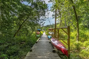Magical wooded cottage pool +priv hottub walk2town - Image 4