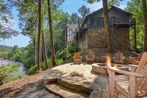 Toccoa Riverside Retreat ~ 45-Acre Estate, Fire Pit, Pool, Sauna, & More! - Image 3